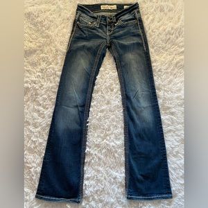 BKE Denim Jeans Size 24R Stella Bootcut